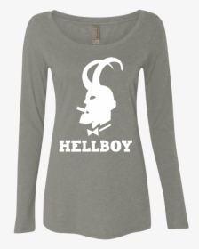 Hellboy Women"s Triblend Long Sleeve Shirt - Playboy Iphone 11 Case, HD Png Download, Free Download