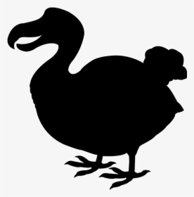 Dodo Bird Silhouette, HD Png Download, Free Download