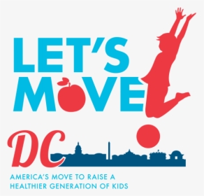 Michelle Obama Let's Move, HD Png Download, Free Download