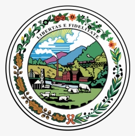 The Lesser Seal Of West Virginia - Back Of The State Of West Virginia Seal, HD Png Download, Free Download