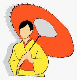 Women Japanese Culture Kimono Free Photo - Japanese People Cartoon Png, Transparent Png, Free Download