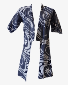 Children"s Navy And White Printed Kimono - Pattern, HD Png Download, Free Download