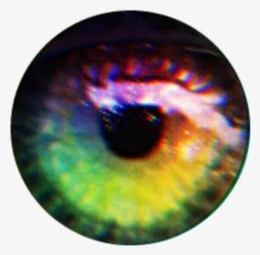 #eye #eyeball #eyes #pupil #rainbow #rainboweye #pupilsticker - Picsart Rainbow Eye, HD Png Download, Free Download