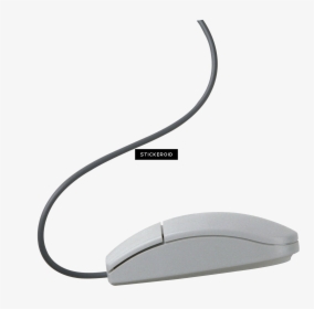 White Computer Mouse Pc - Headphones, HD Png Download, Free Download