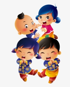 Chinese New Year Png - Chinese Kids Png, Transparent Png, Free Download