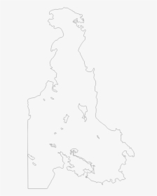 Vector Image Of Outline Map Of Saanich Peninsula - Map Of Saanich Peninsula Blank, HD Png Download, Free Download