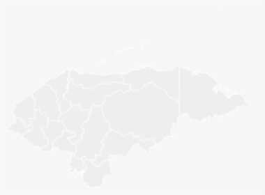 Printable Outline , Blank Honduras Map - Honduras Silhouette, HD Png Download, Free Download