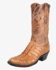 Cowboy Boots Png - Gator Tail Cowboy Boots, Transparent Png, Free Download