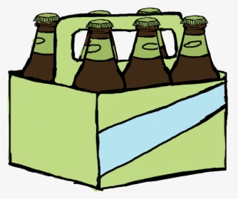 Clipart Beer Six Pack Beer - Png 6 Pack Of Beer, Transparent Png, Free Download