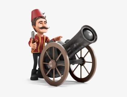 Cannon Free Png Hq - Ramadan Cannon Png, Transparent Png, Free Download