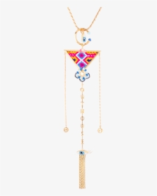 Aztec Tribal Pendant - Chain, HD Png Download, Free Download