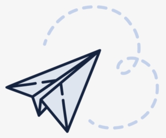 Paper Plane@2x - Colorful Plane Paper Icon, HD Png Download, Free Download