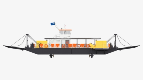Damen Modular Ferry Is Reliable, Safe And Fast Transportation - Container Ship, HD Png Download, Free Download