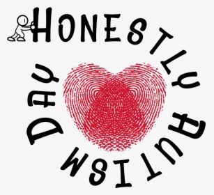 Click Here For Honestly Autism Day Information And - Heart, HD Png Download, Free Download