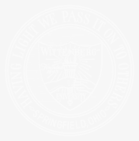 The Wittenberg Seal - Johns Hopkins Logo White, HD Png Download, Free Download