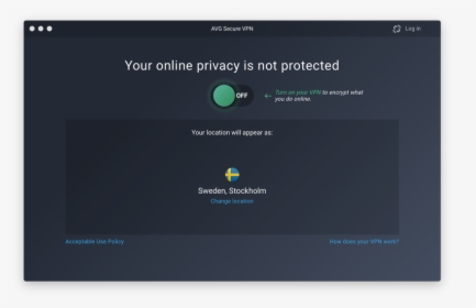 Avg Secure Vpn For Pc, HD Png Download, Free Download