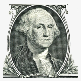Graphic Image Of George Washington As He Appears On, HD Png Download, Free Download