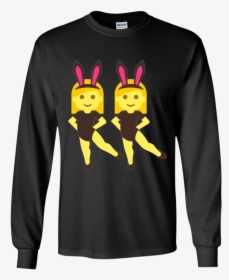 Easter Bunny Ears Face Cute Bow Little T Shirt - T-shirt, HD Png Download, Free Download