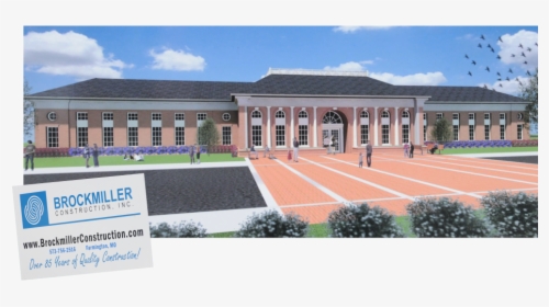 Brockmiller Construction Begins Work On New Library - College, HD Png Download, Free Download