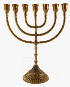 Klassische Menora, Goldfarben - Brass, HD Png Download, Free Download