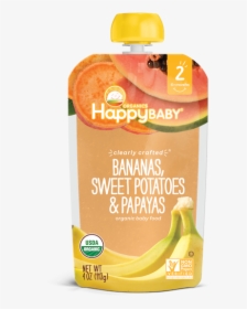 Bananas, Sweet Potatoes & Papayas"  Class="fotorama - Happy Baby Banana Sweet Potato Papaya, HD Png Download, Free Download