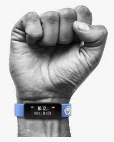 Fist With Fantom - Manchester City Smart Band, HD Png Download, Free Download
