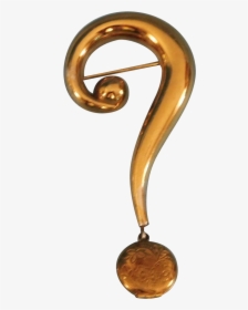 Gold Question Mark Transparent Jpg Gold Question Mark - Sousaphone, HD Png Download, Free Download