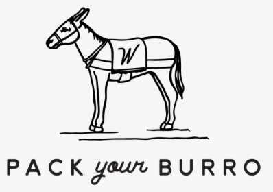 Packyourburro-k - Working Animal, HD Png Download, Free Download