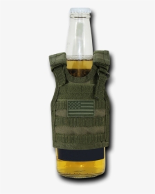 Tactical Mini Vest Bottle Koozie - Koozie, HD Png Download, Free Download