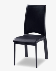 Black Dining Chair Png, Transparent Png, Free Download