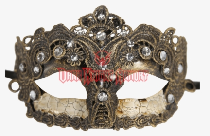 Kayso Lm005b Vintage Bronze Lace Plastic Mask, , Png - Mask, Transparent Png, Free Download
