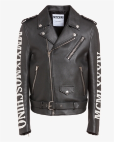 Moschino Leather Jacket, HD Png Download, Free Download