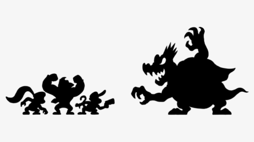 Donkey Kong Silhouette At Getdrawings - Donkey Kong Country Series, HD Png Download, Free Download