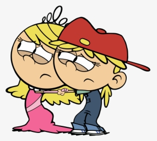 Scared Lola And Lana - Loud House Lola Y Lana, HD Png Download, Free Download