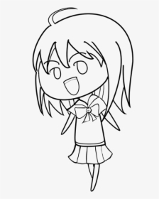 Anime Lineart Png, Transparent Png, Free Download