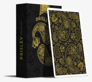 Paisley Playing Cards Gold, HD Png Download, Free Download