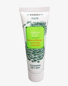 Korres Mask Green Clay 18ml - Sunscreen, HD Png Download, Free Download