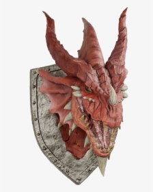 Red Dragon Trophy Plaque, HD Png Download, Free Download