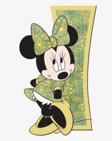 Minnie Mouse Green Bow, HD Png Download, Free Download