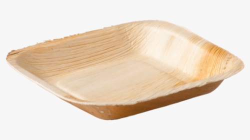 Biodore® Plate, Square, 1 Compartment, Palm Frond, - Plywood, HD Png Download, Free Download