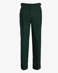Linen Emerald Green Gurkha Trousers Bespoke Made To, HD Png Download, Free Download