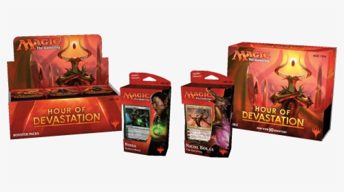 Hour Of Devastation Variety Pack - Magic: The Gathering, HD Png Download, Free Download