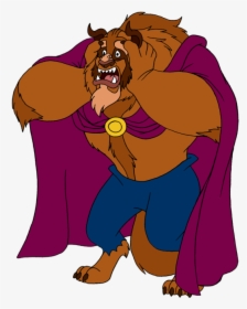 Beauty And The Beast Beast Scared, HD Png Download, Free Download