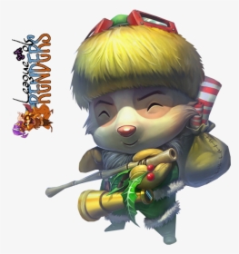 Happy Elf Teemo - League Of Legends Teemo Elf Png, Transparent Png, Free Download
