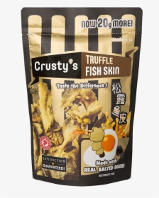 Crusty’s Truffle Salted Egg Fish Skin - Crusty's Salted Egg Fish Skin, HD Png Download, Free Download