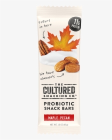 Cultured Snacking Co Probiotic Snack Bars, HD Png Download, Free Download