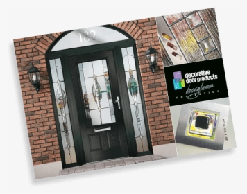 Door Glass Brochure - Screen Door, HD Png Download, Free Download