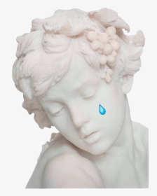Tear Crying Statue Stone Vintage Aesthetic Tumblr Remix - Transparent Aesthetic Statue Png, Png Download, Free Download