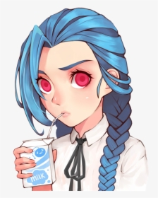 Jinx Drinking Milk, HD Png Download, Free Download