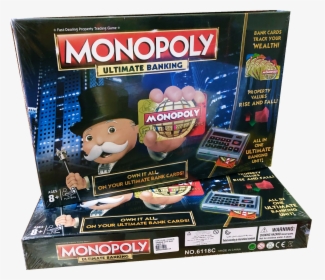 Monopoly Ultimate Banking With Bank Cards, HD Png Download, Free Download